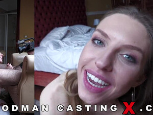 Кушай мою сперму сука! Эпичный порно кастинг Вудмана с телкой Jayla De Angelis